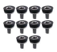 Gadpiparty M8 Thread Black Steel Hex Socket Head Screws with Fine Thread and Anti-mud Features for Mountain Bike Accessories, for Bicycle Fixing Screws and Center Shaft Applications