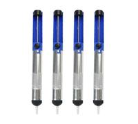 Gadpiparty Manual Desoldering Pump Made of Abs and Aluminum Alloy 4pcs Solder Removal Tool with Anti-Skid Design for Precise Soldering Repair and Applications
