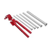 Gadpiparty Manual Pipe Bender Aluminum Tube Bender Tool Aluminum Tubes Bending Tool Aluminum Tubing Bender Spring Bender Spring Tubing Benders Kit Refrigeration Tubing Bender Aluminum Alloy