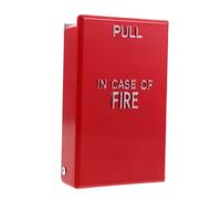 Gadpiparty Manual Pull Fire Alarm Station with Heat Resistant Sos Button Emergency Pull Station for Workplace Hotels Schools Commercial Buildings English Label for Global Use and Easy