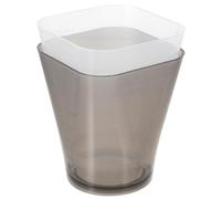 Gadpiparty Measuring Cups Easy to Clean and Standing Stable with Flat Base 2 Pcs 135ml Capacity Square Mouth Translucent Kitchen Measuring Beakers for Home Kitchen and Craft