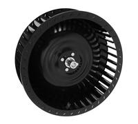 Gadpiparty Metal Kitchen Vent Fan Replacement Blower Wheel with Shaft Depth 27mm, Easy Installation and Versatile Use, Suitable for Home Kitchens and Hotels, Black Range Hood Accessory