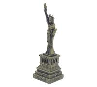 Gadpiparty Metal Statue of Liberty Ornament Lightweight Metal Figurine for Home Office Decor Garden Figurine Craft Unique Scenic Layout Prop Gift for Friends and Colleagues