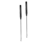 Gadpiparty Microbiology Inoculation Rods for Laboratory Use, Good Insulation Performance 2pcs Copper with Plastic Handle for Classroom and Scientific Experiments