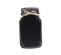 Gadpiparty Milk Jug Hanging Decoration Blackboard Wedding Chalkboard Notice Chalk Board for Mini Sign Boards Kitchen Country Decor Rustic Decor Message Board Bamboo
