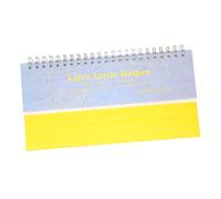 Gadpiparty Mini Flip Desktop Calendar Small Standing Planner From July to December Compact Desk Organizer for Home Office with Stylish Space Saving Design and Daily Inspiration