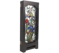 Gadpiparty Mini Folding Screen Asian Folding Screen Japanese Style Decoration with Unique Relief Craftsmanship and Pvc Acrylic Material for Desktop Decoration and Office Use 2026 Chinese New