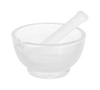 Gadpiparty Mini Glass Set /2.95 Bowl for Crushing Spices Garlic and Nuts, Easy to Clean Damp Cloth