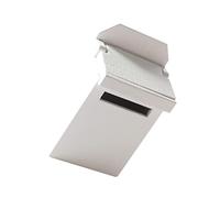 Gadpiparty Mini House Mailbox Wooden Doll House Letter Box Vintage Micro Flips Mailbox Miniature for Boys and Girls Year Old Boy