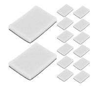 Gadpiparty Mini Ink Blending Foam Pads Rectangle 20Pcs Replacement Sponge for Distressing and Mixed Media Crafting