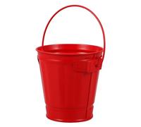 Gadpiparty Mini Metal Bucket for Organizing Small Items with Handle Iron Small Container Compact Decorative Storage Holder and Desk Storage Suitable for Home Decor and Office Use