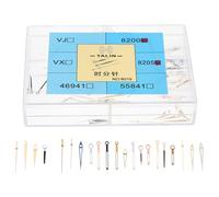 Gadpiparty Minute Hour Hands Replacement Kit 8200-8205 Aluminium Plastic Material Second Pointers for Watch Making Kit