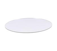 Gadpiparty Mirror Beauty Accessories True Reflective Display Tray Mirror Tray Decorative Tray Mirrored Tray Makeup Tray Decorative Perfume Tray Mirror Perfume Tray Silver Acrylic