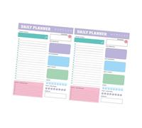 Gadpiparty Multi-function Tearable Daily Planner Notepad Compact Household Memo Pads for Office Students Teachers Portable Management Schedule Pads