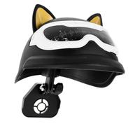 Gadpiparty Multi-functional Yellow Plastic Phone Holder with Cat Ear Design for Motorcycles, Rain Protection Bike Phone Sunshade for Riding, Secure Handlebar Mount Bike Accessory