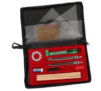 Gadpiparty Multifunctional Engineering Drawing Kit with Zipper Storage Box Professional Drafting Tools for School and Architecture Includes Eraser and Geometry Accessories Design Random Color