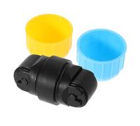 Gadpiparty Music Staff and Tablature Rolling Stamp Roller Six-Line and Five-Line Notation, Plastic Handwriting Lines Stamp for Music Teachers and Personal Projects, Yellow and Blue Design