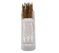 Gadpiparty Nail Drill Bits Multi-functional Nail Drill Bit Cleaner with Copper Wire Cleaning Brush and Synthetic Fiber for Maintaining Tool Performance Suitable for DIY Home Use
