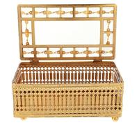 Gadpiparty Napkin Storage Box and Paper Tissue Holder Rectangular Cover for Dining Room Bedroom Bathroom and Office European Style Crystal Decorative Design