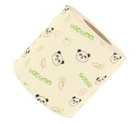 Gadpiparty Natural Patterned Bamboo Pulp Toilet Paper Panda Printed Roll Decorative Toilet Paper for Home and Office Use