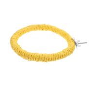 Gadpiparty Natural Rope Bird Swing Perch for Cage Safe Paper Rope Climbing with Beak Maintenance for Budgies Cockatiels Conures Finches Parakeets Easy to Install and Clean