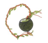 Gadpiparty Nesting Spider Enclosure Jumping Spider Enclosure Accessories Habitat Decoration Hide Nest Black