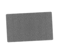 Gadpiparty Non-slip PVC Foot Mat for Bathroom and Outdoor Entrance Water Absorption Floor Rug Thick Comfortable Anti-skid Ground Mat for Kitchen Shower and Bathtub Washable Grey Carpet