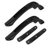 Gadpiparty Office Chair Armrest Replacement 2Pcs with Fold Up Swivel Bracket and Telescopic Support for Desk and Gaming Chairs Suitable for Disabled Users