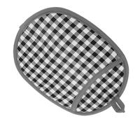 Gadpiparty Oven Gloves and Thickened Cloth Material Silicone with Non- Grip Heat Resistant for High Temperature for Cooking and Baking in The Kitchen