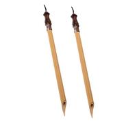 Gadpiparty Pack of 2 Bamboo Tube Pens: Calligraphy Diving Pen, Bamboo Diving Pen - For Left and Right Slant Calligraphy Writing, Drawing, Painting in the Office and School