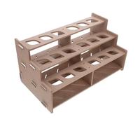 Gadpiparty Paint Storage Organizer Rack for Bottles Desktop Multi Paint Shelf Stand for Oil Watercolor and Gouache Versatile Artist Storage for Brushes Creative Display for Hobbyists and