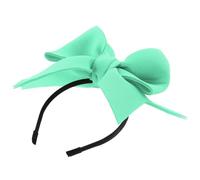 Gadpiparty Pet Bowknot Headband for Small Pets Light Green Cotton