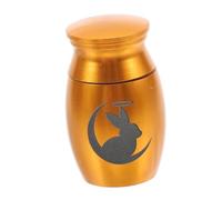 Gadpiparty Pet Rabbit Urn Small Animal Ashes Keepsake Memorial Urns for Pet Ashes for Cat Dog Cremation Keepsakes