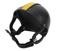 Gadpiparty Pet Riding Helmet Large Dog Helmet Dog Hat with Adjustable Strap Black