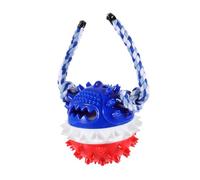 Gadpiparty Pet Treat Toy Dog Chew Toy for Teeth Cleaning Tpr Material Interactive Plaything for Fetch Training Puppies and Dogs