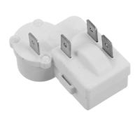 Gadpiparty Pin Compressor Relay Kit with Built Overload Protector for Refrigerator and Freezer Compatible Ptc Starter Relay Replacement for Fridge and Chest Freezer Models Easy Installation