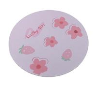 Gadpiparty Pink Strawberry Mouse Pad Cute Cartoon Design Non Slip Gaming Desk Mat for Laptop Computer Ergonomic Comfort Smooth Surface for Home Office Use