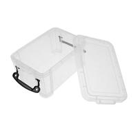 Gadpiparty Plastic Card Box with 1.3l Capacity, Versatile Use and Precise Filing for Index Card Storage, for Classroom and Study Organising