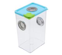 Gadpiparty Plastic Reptile Breeding Box for Corn Snakes and Frogs, Easy to Observe and Sturdy Climbing Pet Feeding Container with Simple Shape for Home Use Random Color
