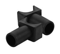 Gadpiparty Plastic Wheelchair Seat Rail Guide Slider U-Shaped Replacement 1.69X1.10X0.83In Compatible with Standard Wheelchairs and Transport Chairs