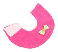 Gadpiparty Polar Fleece Bird Neck Collar for Parrots and Parakeets Soft Breathable Anti-bite Lightweight Reusable Protective Band for Healing and Plucking Prevention Easy to Wear Random Color