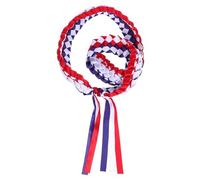 Gadpiparty Polyester Braided Graduation Ribbon Leis Necklace Soft Stretchy Neck Garland for Middle School to Doctoral Graduates Fade Resistant Elegant Decoration for Graduation Parties