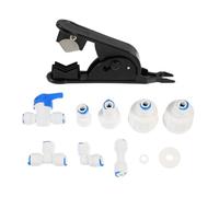 Gadpiparty Pom Ice Maker Line Connector Kit Water Hose Adapter for Easy Installation and Replacement Fittings for Ice Machines and Coffee Maker Maintenance