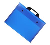 Gadpiparty Portable Art Portfolio Folder A3 Design Large Poster Storage Bag Handheld Artwork Organizer for Artists and Students