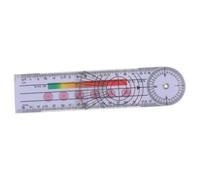 Gadpiparty Portable Finger Goniometer PVC Medical Angle Protractor Ruler for Orthopedic Assessment Accurate Body Joint Measurement Tool