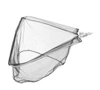 Gadpiparty Portable Fishing Land Net with Large Capacity, Lightweight Iron and Nylon Triangular Landing Net for Fish, Compact but Sturdy Design for Camping and Saltwater Fishing
