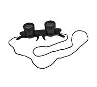 Gadpiparty Portable Head Mounted Binoculars 3x Magnification, Abs Material, Easy to Carry Design, Difference Compensation Wheel for Bird Watching and Camping Outdoor Use