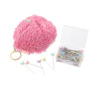Gadpiparty Portable Hedgehog Pin Cushion Needle Holder for Sewing and Embroidery Plush DIY Sewing Supplies Organizer with Pins for Quilting and Craft Projects