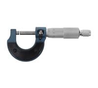 Gadpiparty Portable outside Micrometer 0-25mm High Precision Spiral Measuring Tool with Iron and Plastic Material for Machinists and Jewelers