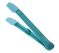 Gadpiparty Portable Pet Tear Brush for Cat and Dog Grooming, Silicone and Pp Material, Labor-saving Design for Bathing Time and Daily Use, Compact Eye Comb to Remove Tear Stains and Crust